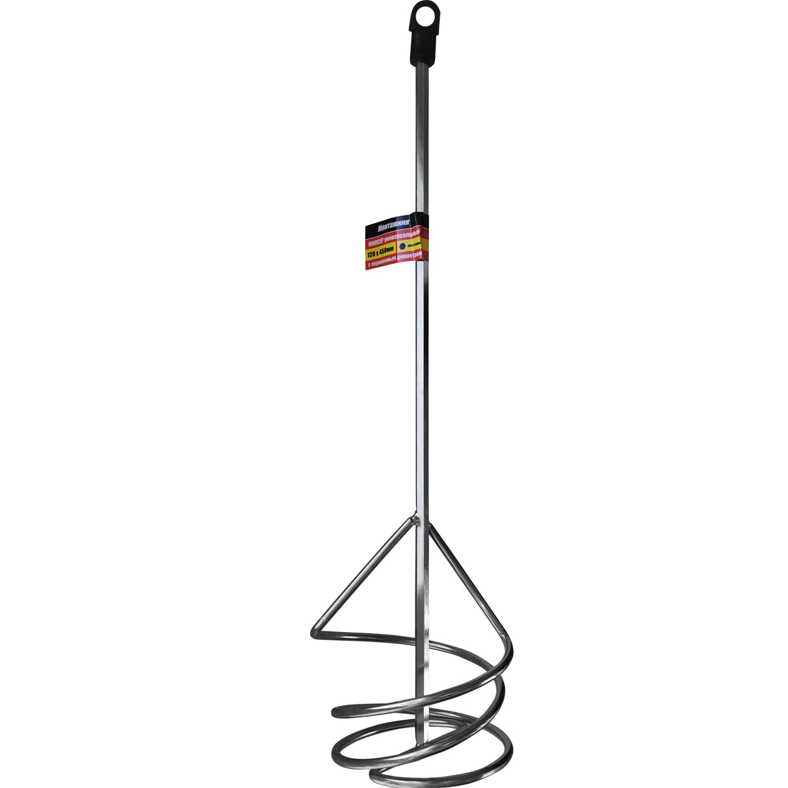 Миксер универсальный с перем.диам.,6-гр.хв-к, 120х450мм "Монтажник" 606120