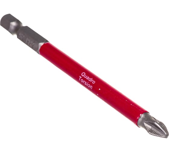 Биты 1/4" Ph2-90 мм (1шт./карта) "Quadro Torsion" 410290-1