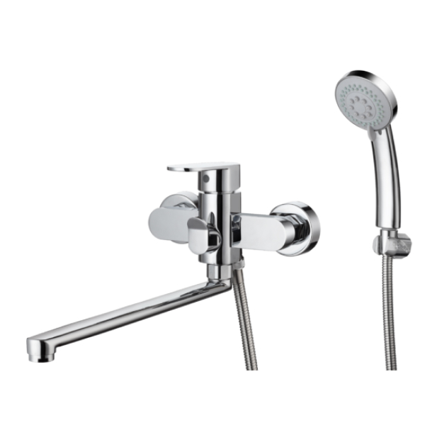 GAB7-A136 См-ль для ванны с плоским пов.изливом, ø35 ZEGOR