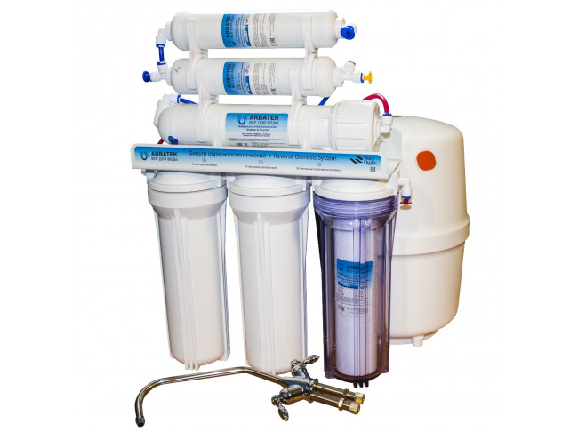 RO-5.2M Фильтр 5 ступеней с минерализатором (обратный осмос, вер.2)