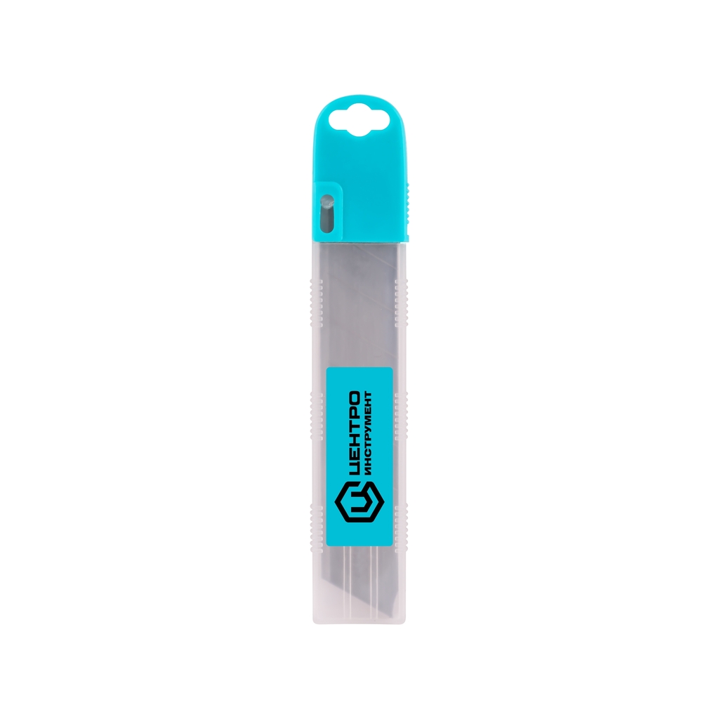 ЛЕЗВИЯ СЕГМЕНТИРОВАННЫЕ В ПЛАСТИКОВОМ БОКСЕ 10 шт 18мм СТАЛЬ SK5 ЦИ 1506