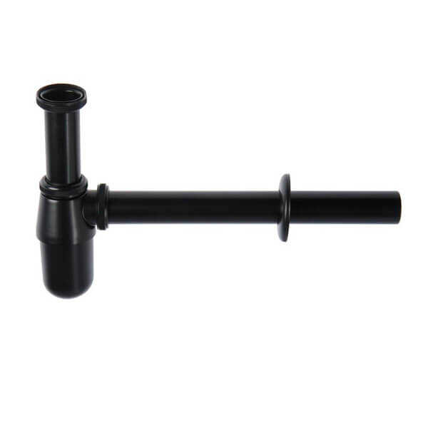 A470F Сифон для умывальника. Черный