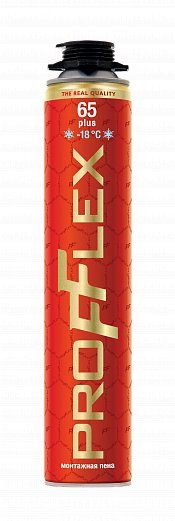 Пена монтажная PROFFLEX PRO 65л Plus (зима)