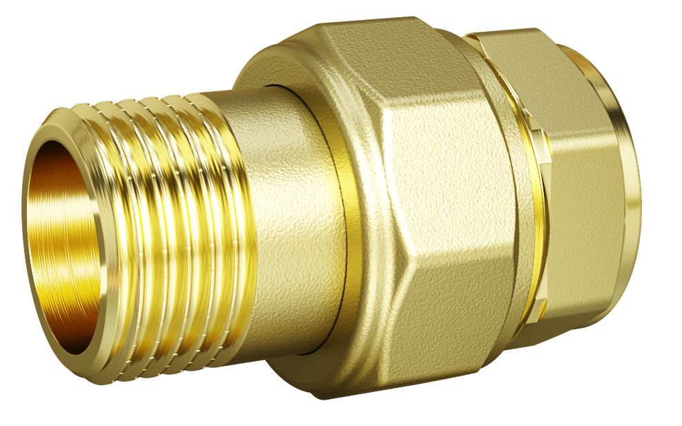 Сгон разъемный (американка) DN32 (1 1/4") ВР/НР латунь LD (8)