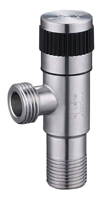 DF-1022 Приборный кран угловой 1/2*1/2 SOLONE