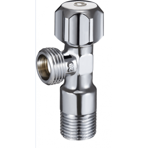 FZ62 Кран вентельный для подключения сантех.приборов 1/2"*3/4"