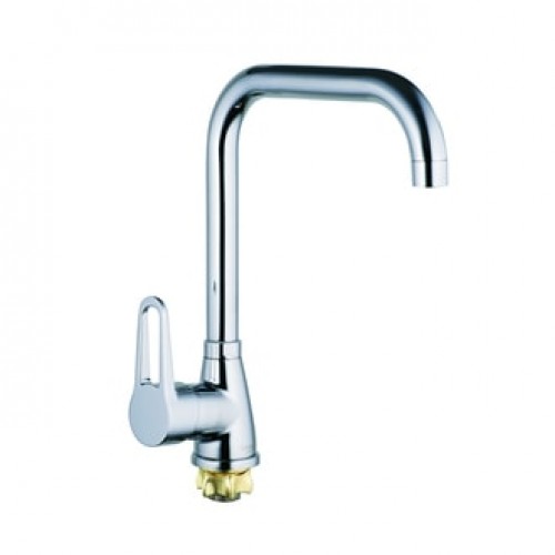 SOP4-A045 См-ль для кух. мойки с Г-образным пов. изливом, ø35, гайка ZEGOR