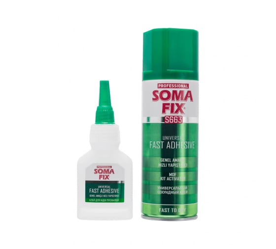 SOMA FIX Активатор (200 мл + клей 50 гр)