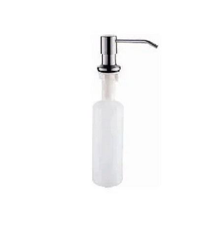 A185A Дозатор жидкого мыла 500 мл в блистере.Сатин. Пластик.