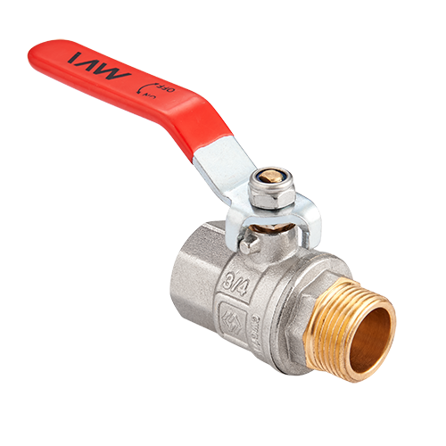 BV.512.06 Кран шаровый полнопроходной MVI 1" внутренняя-наружная, ручка