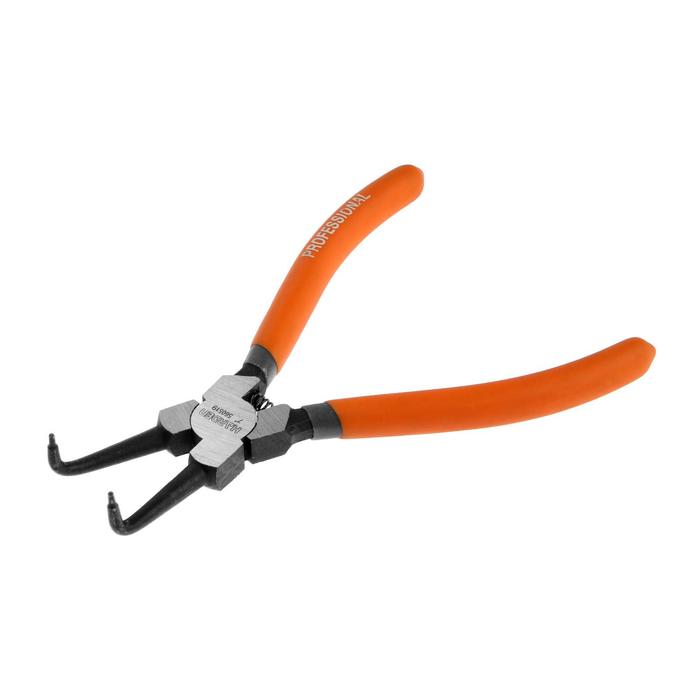 560519 Съемник профессиональный для стопорных колец,внутренний, изогнутые губки, 178мм.// HARDEN