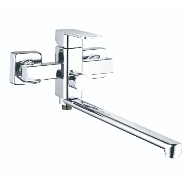 LEB7-В123 См-ль для ванны с плоским пов.изливом, ø35, встр.переключение ZEGOR