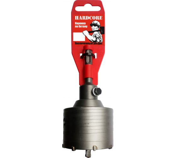 Коронка по бетону 68 мм в сборе "Hardcore" 110068