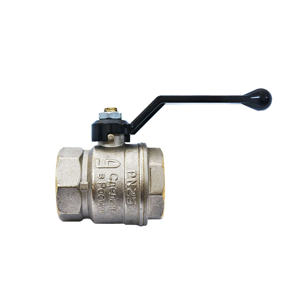 Кран шаровой латунный LD Pride 47.50.B-B.Р Ду 50 Ру 25 рычаг (2)