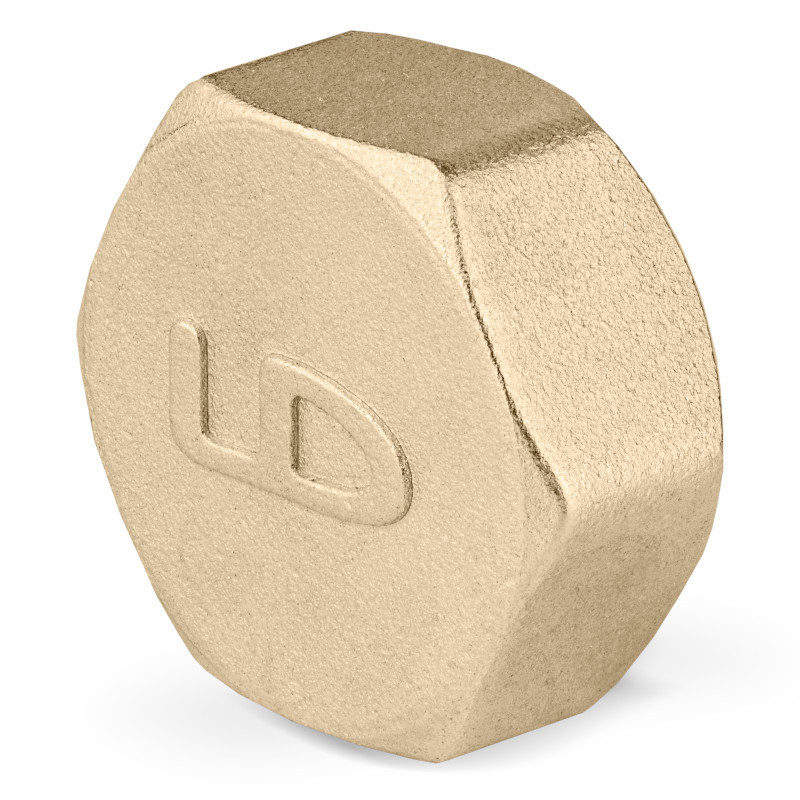 Заглушка DN15 (1/2") ВР латунь LD (200)