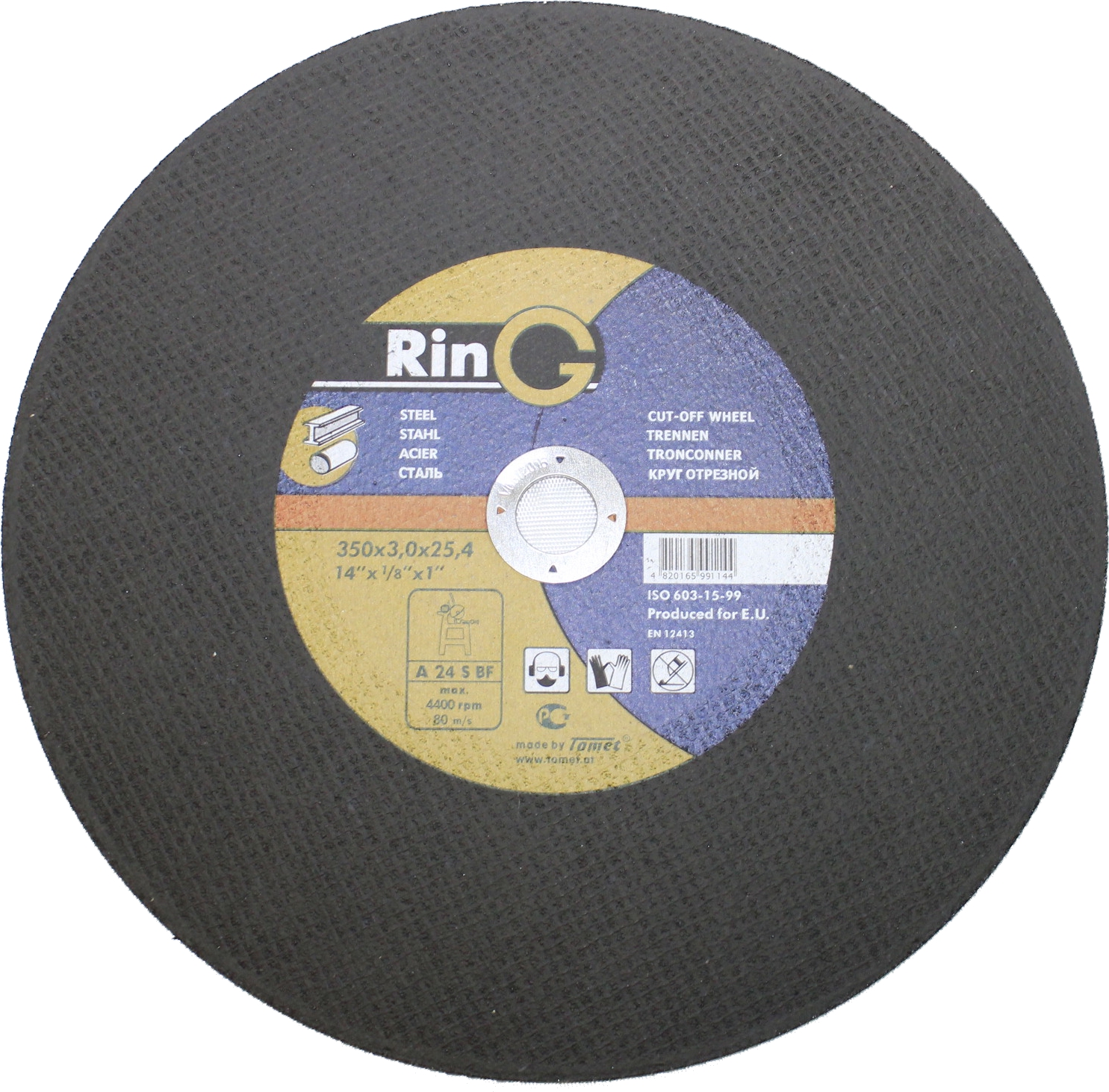 Круг отрезной по металлу 350х3,0х25,4 RinG 41
