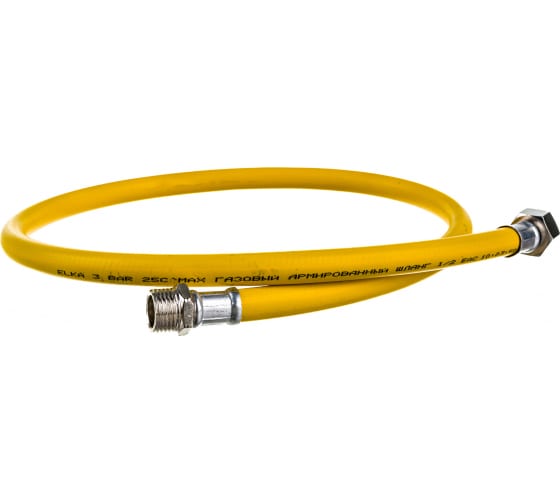 Шланг газовый 1/2  г/ш 1,0 м для газа "ELKA"(50)