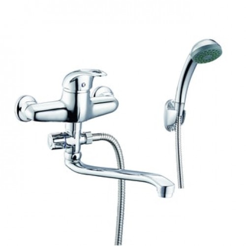 NHK6-C048 См-ль для ванны с плоским пов.изливом, ø40, выносной дивертор ZEGOR