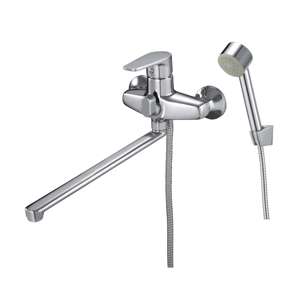 NIG7-A166 Смеситель для ванны  поворотный девиатор в корпусе ZEGOR