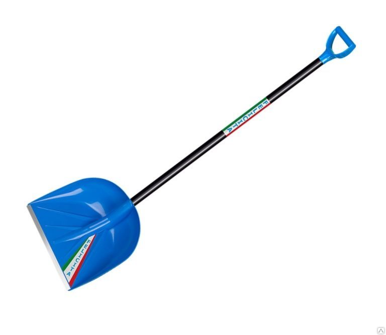 ЛОПАТА СНЕГОВАЯ "ФЕЛИЧИТА" С ЧЕРЕНКОМ СИНЯЯ ЦИ 1022-Ч