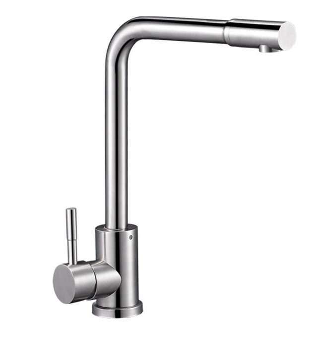 EZA4-B090  см-ль для кух. мойки с пов. изл, ø35, нерж. Сталь, гайка SOLONE