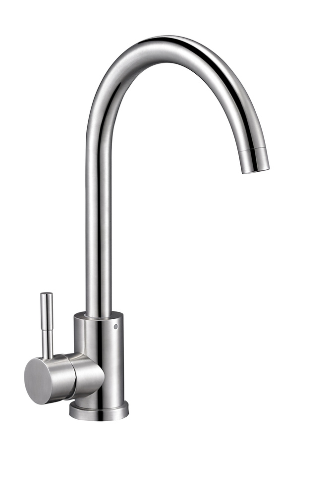 EZA4-D090  см-ль для кух. мойки с пов. изл, ø35, нерж. Сталь, гайка SOLONE