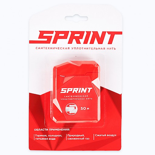 61011 Уплотнительная нить Sprint 50м бокс, блистер