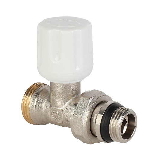 TR.214.04 Вентиль радиаторный прямой ручной регулировки MVI с выходом под евроконус 1/2"