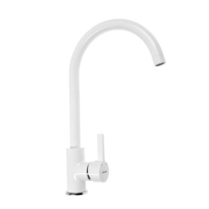 A4594G Смеситель для кухни. Белый Φ35