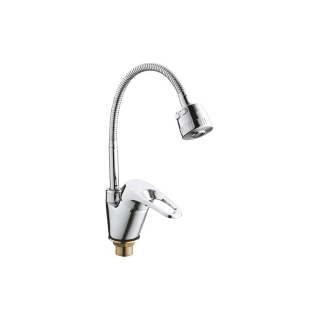 A4850 Смеситель для кухни с гибким изливом（латунь）Φ35