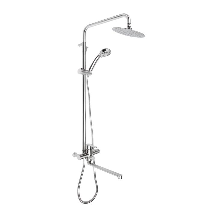 A83103-2 Душевая система со смесителем и троп/душ. из нержав/стали SuS. Ф35  A30F