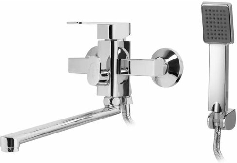 KLG 1595-K05A Смеситель для ванны длинный излив