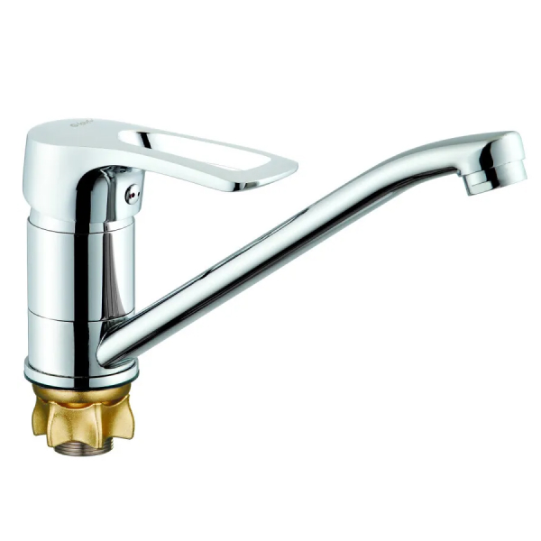 PED4-A181 См-ль для кух.мойки с пов. изливом 240мм, ø40, гайка (корона)(Lt) ZEGOR