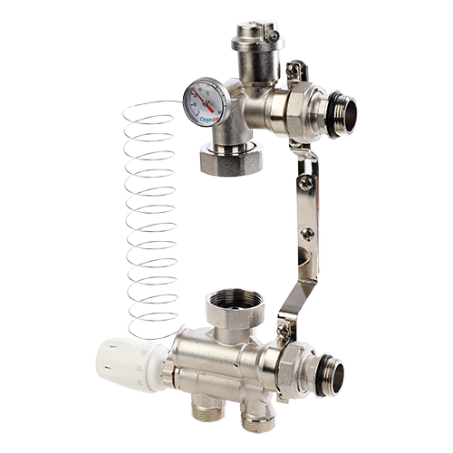 MU.301.06 Насосно-смесительный узел для теплого пола AQUAHIT