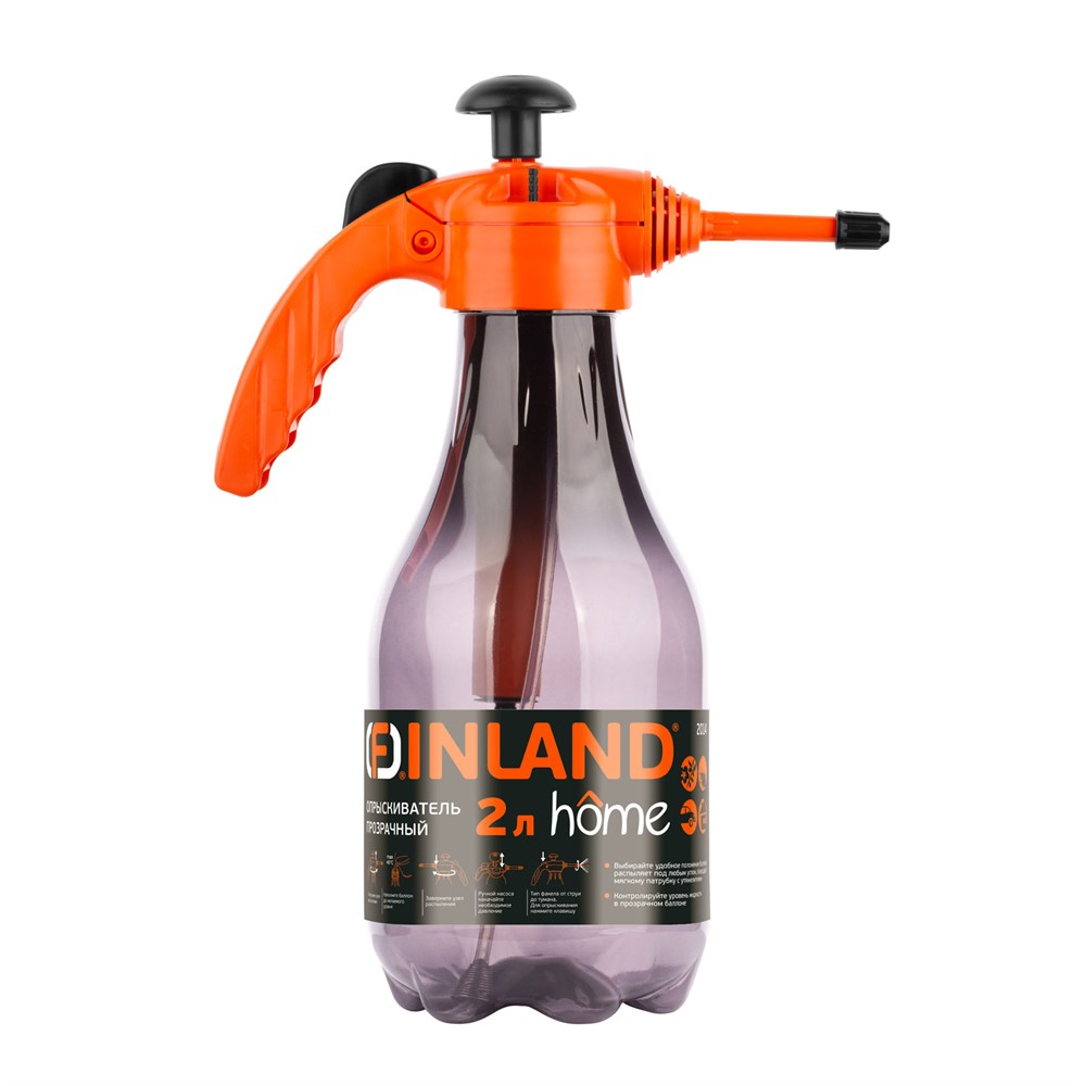 ОПРЫСКИВАТЕЛЬ ПРОЗРАЧНЫЙ 2Л FINLAND 2014