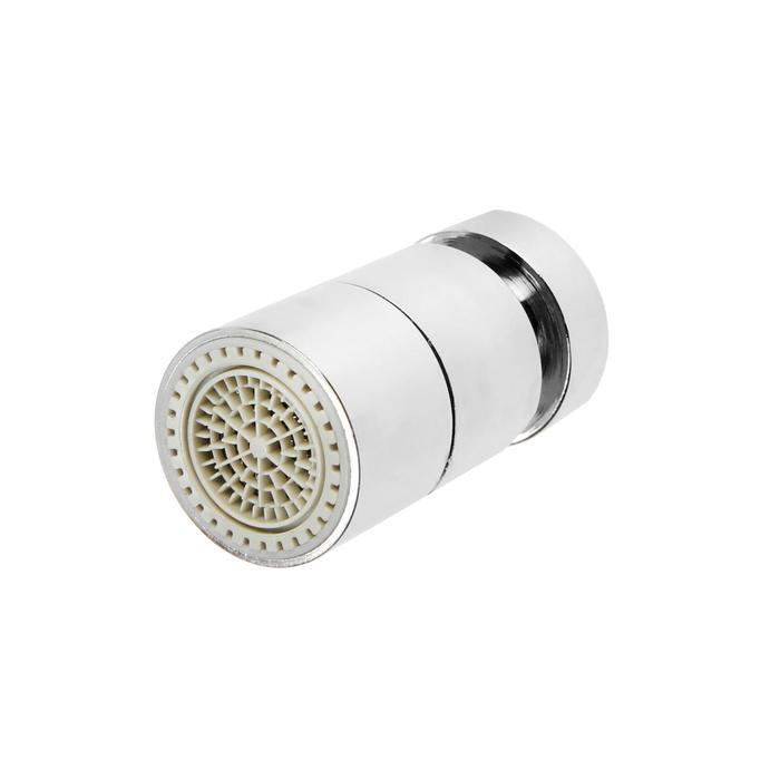 A464-8 Аэратор 2-х режимный с внутр. резьбой М22*1 Поворотный механизм. Латунь)