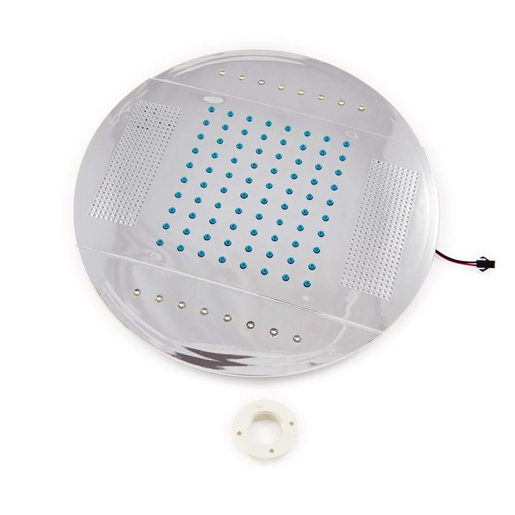 Верхний душ DC5002,  250мм (с подсветкой)