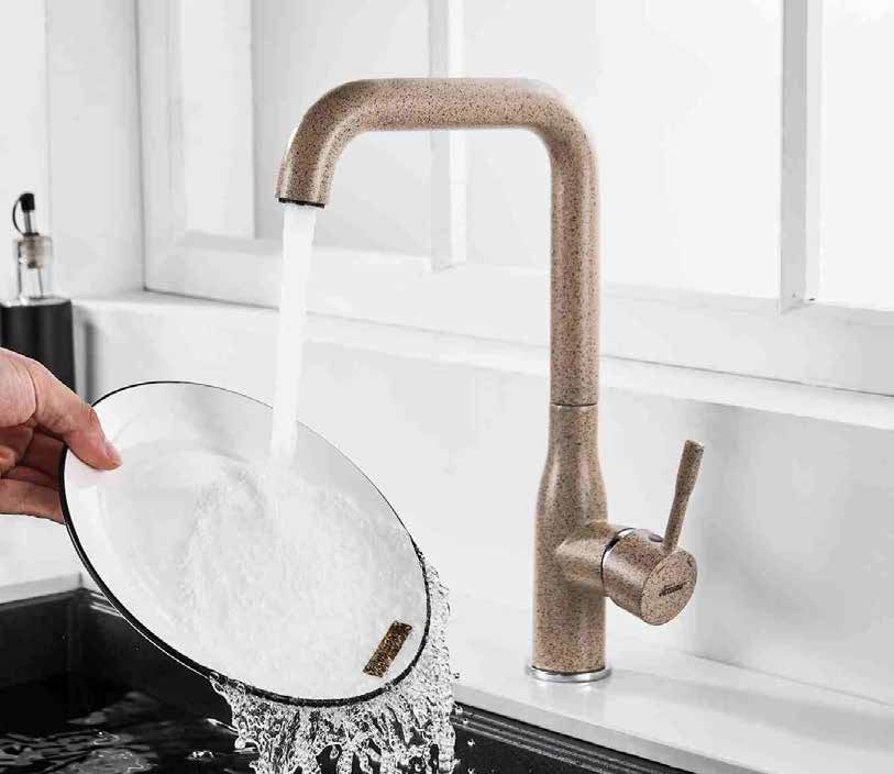 A4490KE-3 Смеситель для кухни с гайкойЦвет: терракотовый"