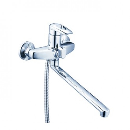 SWF7-A113 См-ль для ванны с плоским пов. изливом (Lt), ø35 встр.перекл. ZEGOR