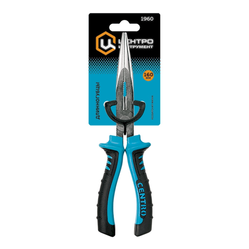 ДЛИННОГУБЦЫ 160 мм БИРЮЗОВЫЕ ЦИ1960