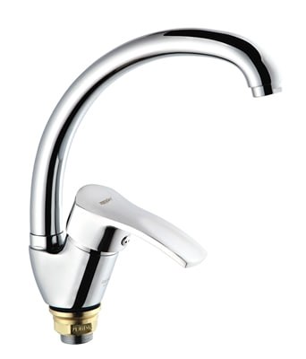 YUB4-A279 См-ль для кух. мойки с пов. изливом, ø40, гайка (корона) ZEGOR