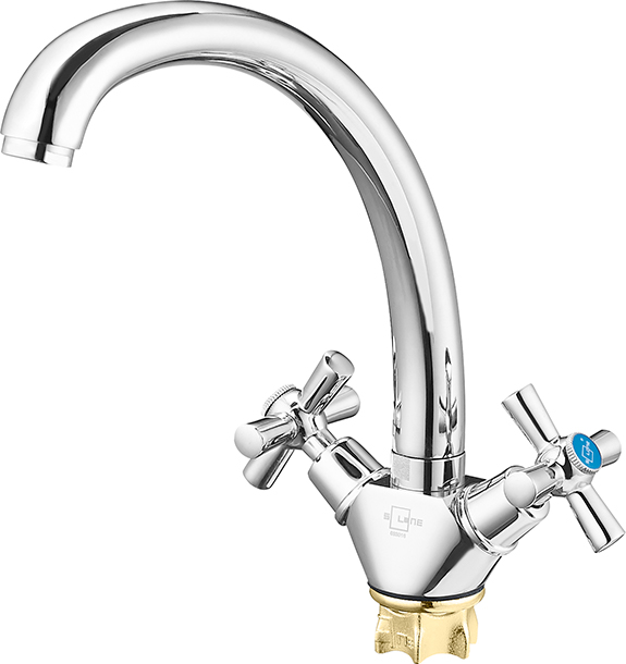 KOA4-А722 смеситель для кухни боковой на гайке SOLONE