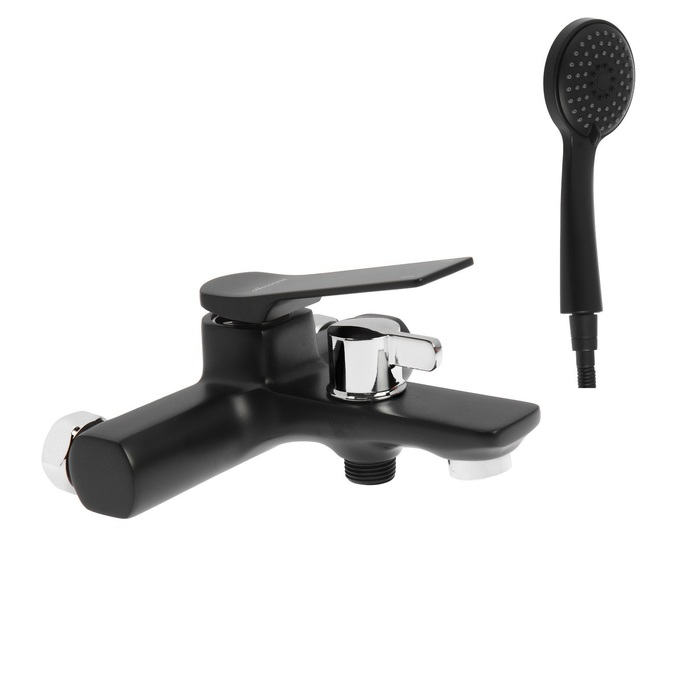 A63122 Смеситель для Ванны с коротким носом. Латунь 25