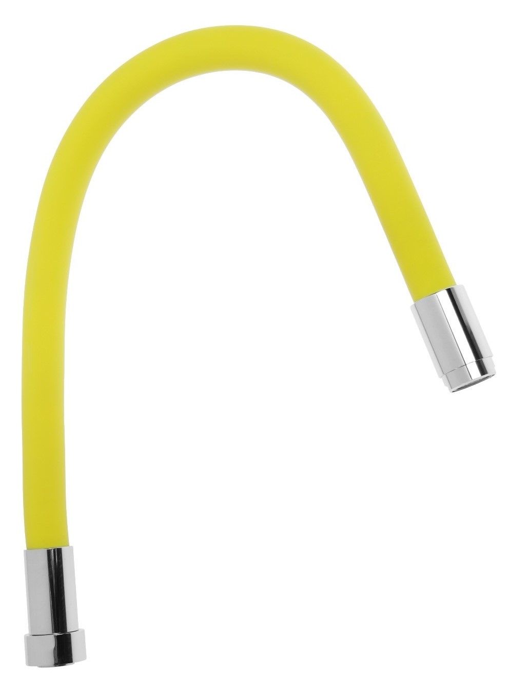 A470H-6 Излив гибкий силиконовый. Соединение G3/4. Желтый