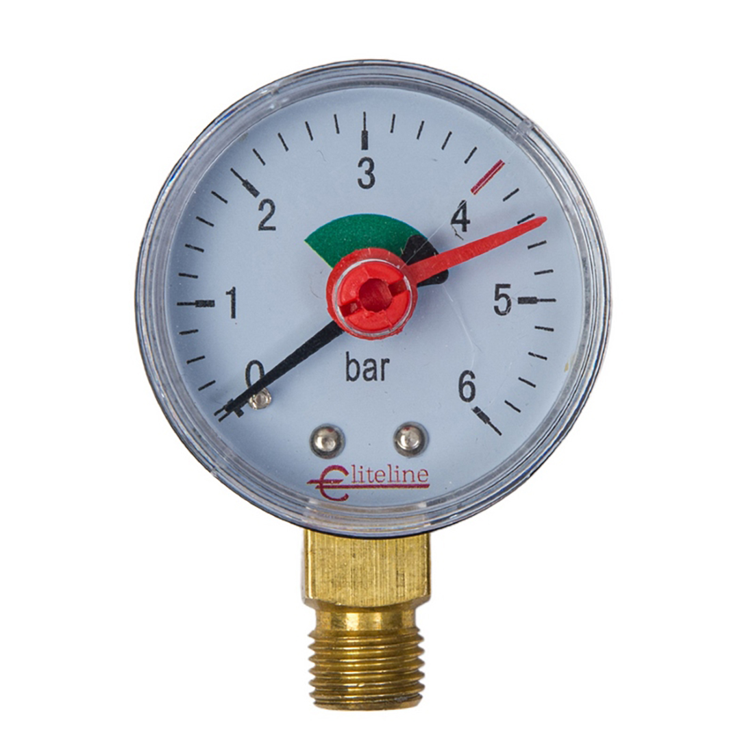 Манометр радиальный 6 bar, 50 mm
