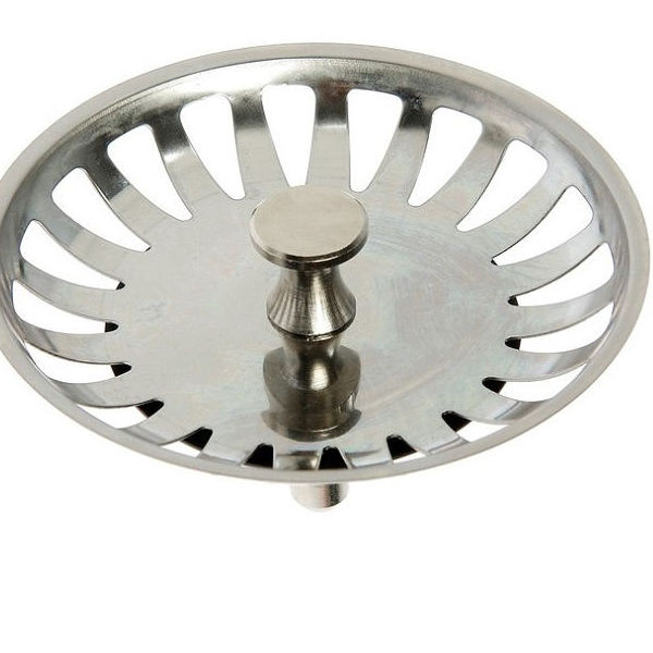 E700-9 Пробка-выпуск (решетка) Ø 81мм для сифона 3 1/2", глубина 23мм (75)