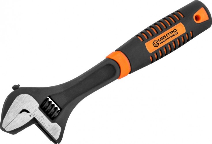 КЛЮЧ РАЗВОДНОЙ С ПЕРЕСТАВНОЙ ГУБКОЙ 6"/150 мм ЦИ 1352