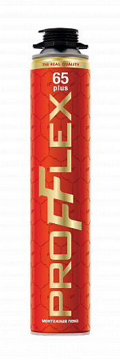 Пена монтажная PROFFLEX PRO 65л Plus