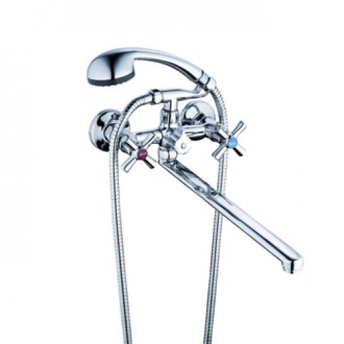 DMT7-B722 См-ль для ванны с плоским пов.изл., кер. (1/2) 180° , двухпозиц. карт. перекл. ZEGOR