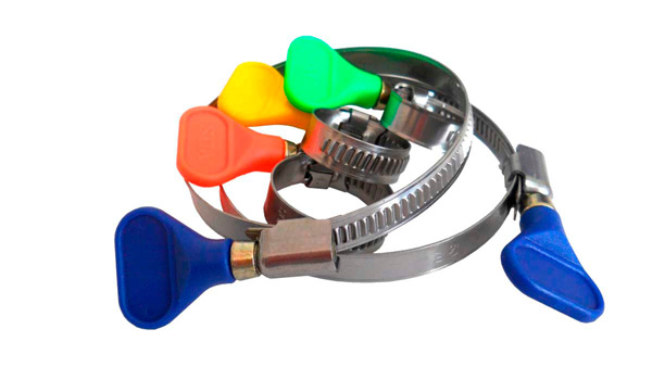 Хомут червячный 16-27/9 W2  "Бабочка" нерж